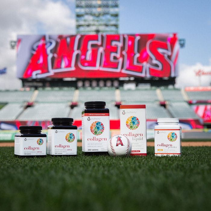 MLB FMCG product sampling at Los Angeles Angels baseball stadium