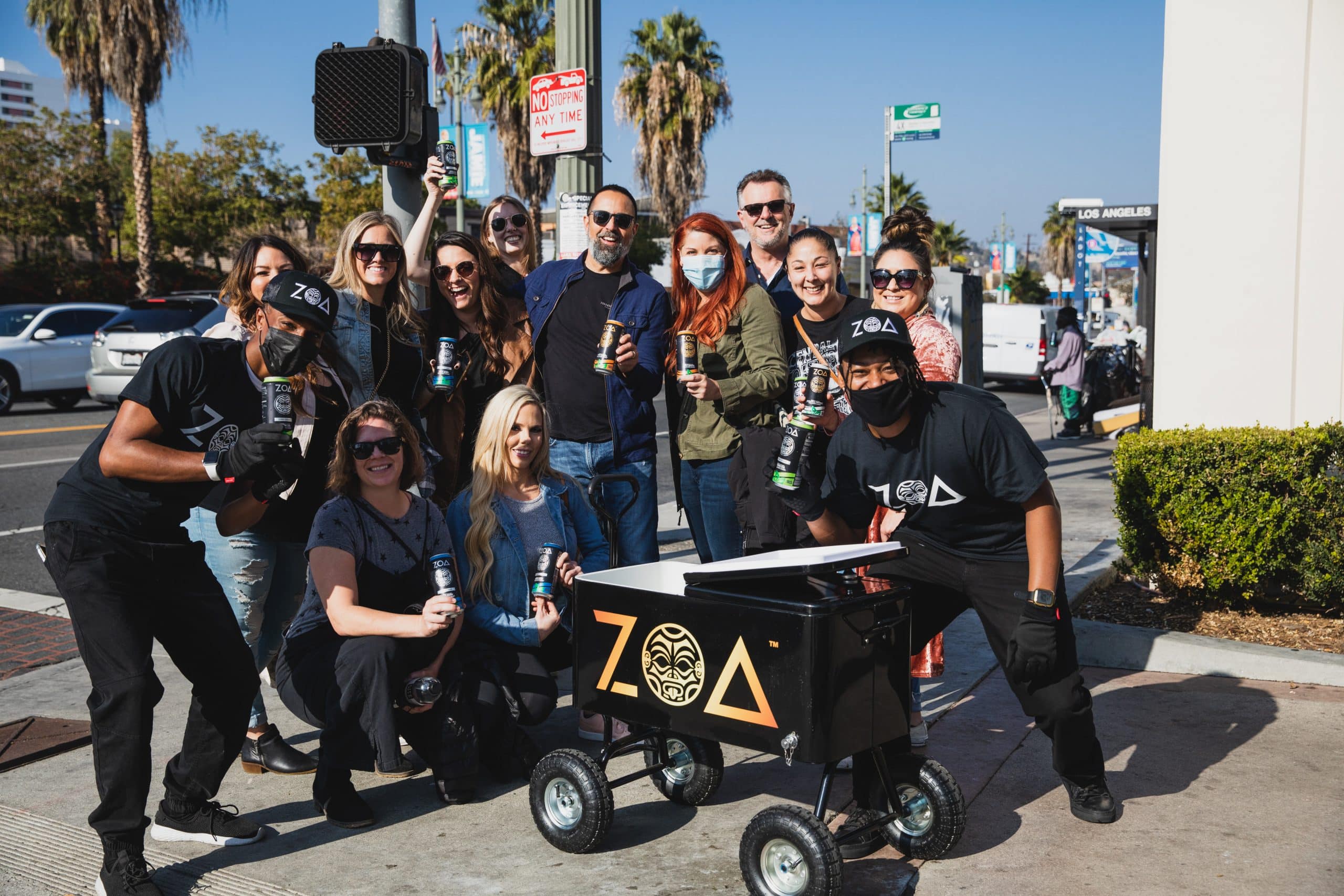 ZOA Energy Marketing Case Study - Street Teams Guerrilla Marketing Activation in Los Angeles