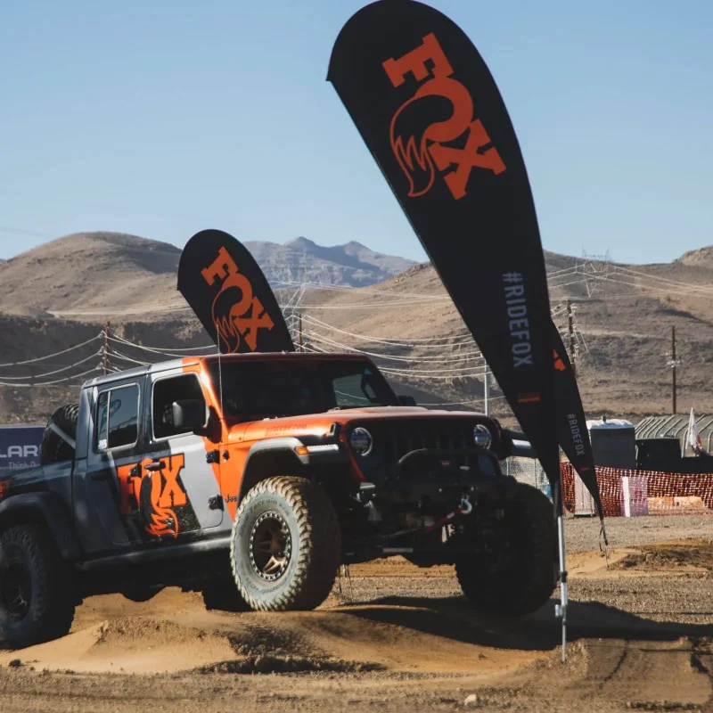 off Road Experiential Marketing Activation Sponsorship Ride and Drive Experience for Automotive After Market Parts.